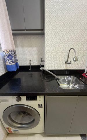Apartamento para alugar com 46m², 2 quartos e sem vaga Apartamento para alugar com 46m², 2 quartos e sem vagaÁrea de serviço