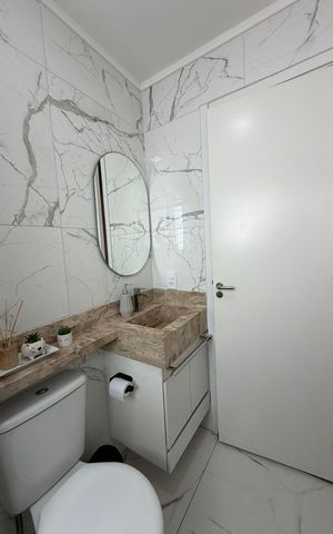 Apartamento para alugar com 46m², 2 quartos e sem vaga Apartamento para alugar com 46m², 2 quartos e sem vagaBanheiro
