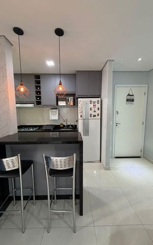 Apartamento para alugar com 46m², 2 quartos e sem vaga Apartamento para alugar com 46m², 2 quartos e sem vagaCozinha