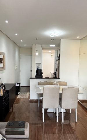 Apartamento à venda com 54m², 2 quartos e 1 vaga Apartamento à venda com 54m², 2 quartos e 1 vagaSala - Sala de Jantar