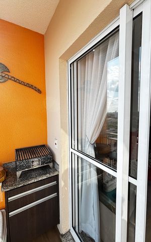 Apartamento à venda com 54m², 2 quartos e 1 vaga Apartamento à venda com 54m², 2 quartos e 1 vagaSala - Sala de Jantar Varanda