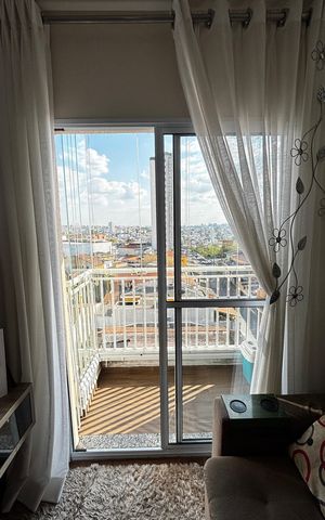 Apartamento à venda com 54m², 2 quartos e 1 vaga Apartamento à venda com 54m², 2 quartos e 1 vagaSala - Sala de Jantar Varanda