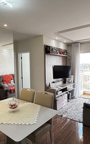 Apartamento à venda com 54m², 2 quartos e 1 vaga Apartamento à venda com 54m², 2 quartos e 1 vagaSala - Sala de Jantar