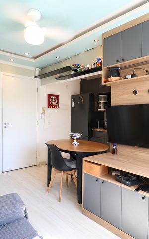 Apartamento à venda com 31m², 1 quarto e sem vagaSala