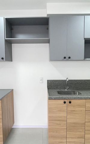 Apartamento para alugar com 39m², 2 quartos e 1 vaga Apartamento para alugar com 39m², 2 quartos e 1 vagaCozinha e Área de Serviço