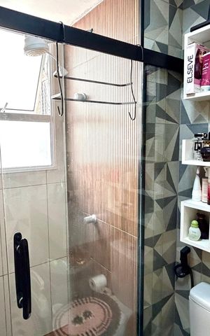 Apartamento para alugar com 43m², 2 quartos e 1 vaga Apartamento para alugar com 43m², 2 quartos e 1 vagaBanheiro