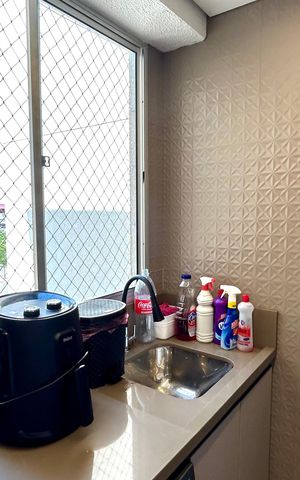 Apartamento para alugar com 43m², 2 quartos e 1 vaga Apartamento para alugar com 43m², 2 quartos e 1 vagaÁrea de Serviço
