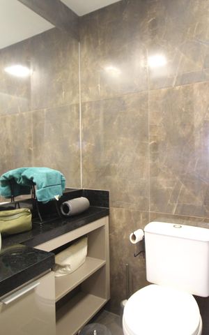 Apartamento à venda com 69m², 3 quartos e 1 vagaBanheiro da Suíte 1