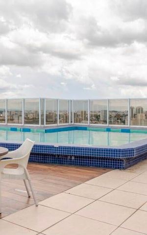 Apartamento à venda com 33m², 1 quarto e 1 vaga Apartamento à venda com 33m², 1 quarto e 1 vagaÁrea externa