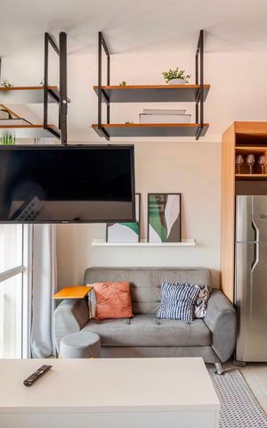 Apartamento à venda com 33m², 1 quarto e 1 vaga Apartamento à venda com 33m², 1 quarto e 1 vagaStudio