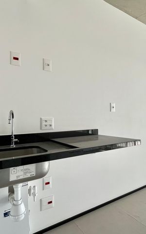 Studio à venda com 25m², 1 quarto e 1 vaga Studio à venda com 25m², 1 quarto e 1 vagaCozinha