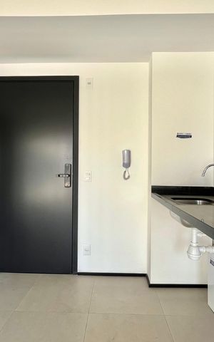 Studio à venda com 25m², 1 quarto e 1 vaga Studio à venda com 25m², 1 quarto e 1 vagaCozinha