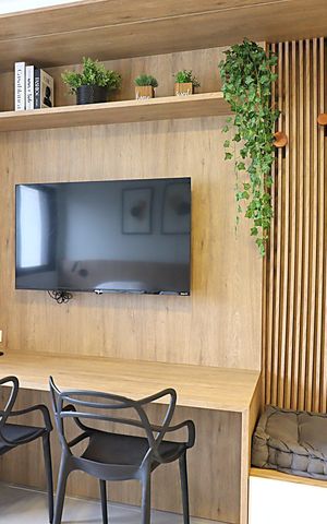 Studio para alugar com 37m², 1 quarto e 1 vagaEspaço Conjugado