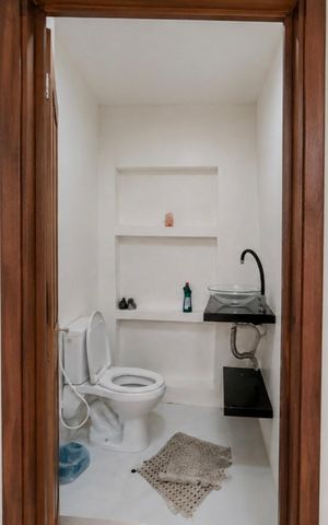 Casa para alugar com 50m², 1 quarto e sem vaga Casa para alugar com 50m², 1 quarto e sem vagaBanheiro