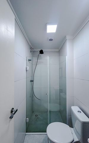 Apartamento para alugar com 42m², 2 quartos e sem vagaBanheiro