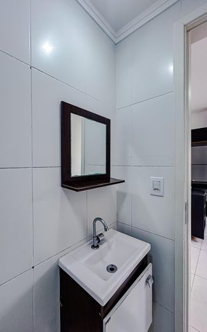 Apartamento para alugar com 42m², 2 quartos e sem vagaBanheiro