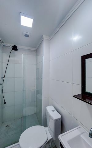 Apartamento para alugar com 42m², 2 quartos e sem vagaBanheiro