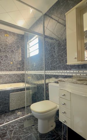 Casa para alugar com 150m², 1 quarto e 1 vagaBanheiro 1