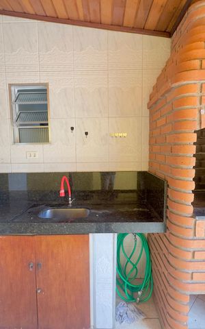 Casa para alugar com 150m², 1 quarto e 1 vagaChurrasqueira