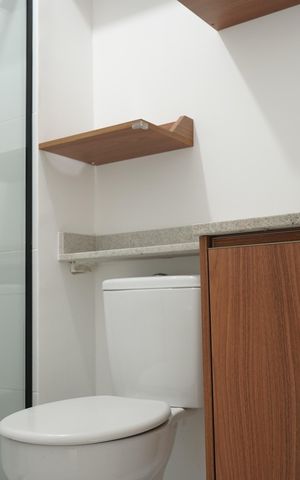 Apartamento à venda com 81m², 3 quartos e 2 vagasBanheiro