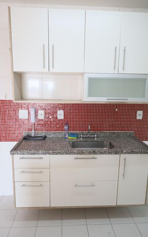 Apartamento para alugar com 80m², 3 quartos e 2 vagasCozinha e Área de Serviço