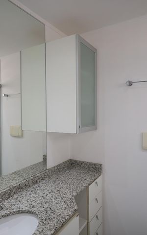 Apartamento para alugar com 80m², 3 quartos e 2 vagasBanheiro da Suíte 1