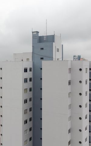 Studio para alugar com 35m², 1 quarto e 1 vaga Studio para alugar com 35m², 1 quarto e 1 vagaVista da Sacada