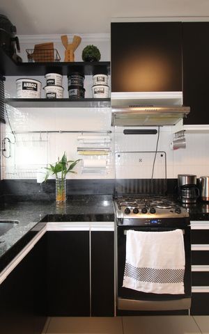 Casa à venda com 62m², 3 quartos e 2 vagasCozinha