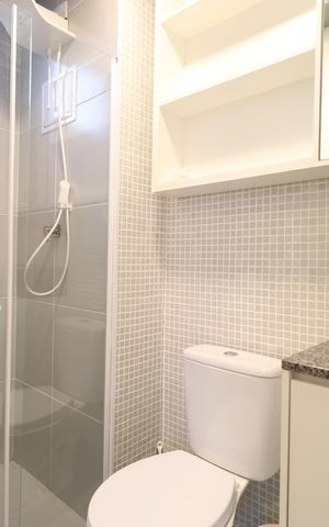Apartamento à venda com 26m², 1 quarto e sem vagaBanheiro 