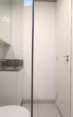 Apartamento à venda com 26m², 1 quarto e sem vagaBanheiro 