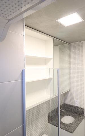 Apartamento à venda com 26m², 1 quarto e sem vagaBanheiro 