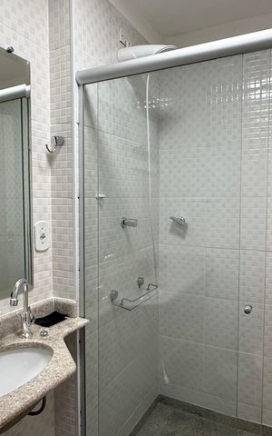 Apartamento para alugar com 108m², 2 quartos e 1 vaga Apartamento para alugar com 108m², 2 quartos e 1 vagaBanheiro Social