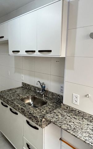 Apartamento para alugar com 43m², 2 quartos e 1 vaga Apartamento para alugar com 43m², 2 quartos e 1 vagaCozinha e Área de Serviço