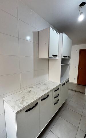 Apartamento para alugar com 43m², 2 quartos e 1 vaga Apartamento para alugar com 43m², 2 quartos e 1 vagaCozinha e Área de Serviço
