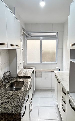 Apartamento para alugar com 43m², 2 quartos e 1 vaga Apartamento para alugar com 43m², 2 quartos e 1 vagaCozinha e Área de Serviço
