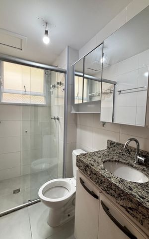 Apartamento para alugar com 43m², 2 quartos e 1 vaga Apartamento para alugar com 43m², 2 quartos e 1 vagaBanheiro
