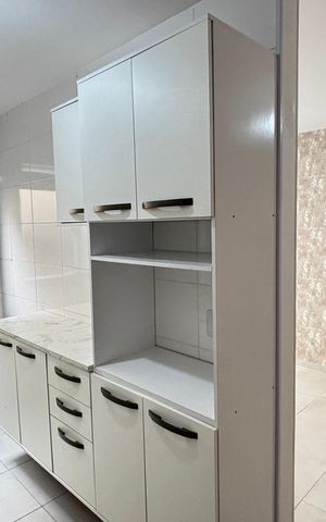 Apartamento para alugar com 43m², 2 quartos e 1 vaga Apartamento para alugar com 43m², 2 quartos e 1 vagaCozinha e Área de Serviço
