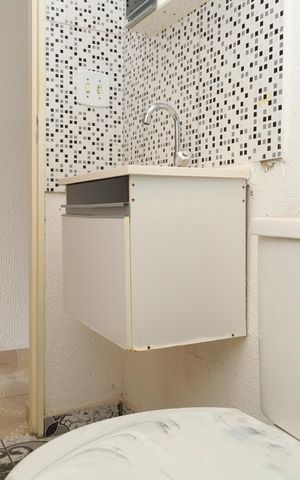 Casa de condomínio para alugar com 70m², 2 quartos e 1 vagaBanheiro