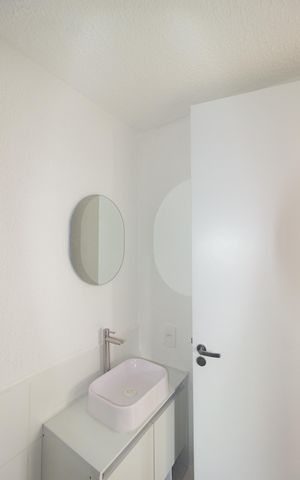 Apartamento à venda com 43m², 2 quartos e 1 vaga Apartamento à venda com 43m², 2 quartos e 1 vagaBanheiro