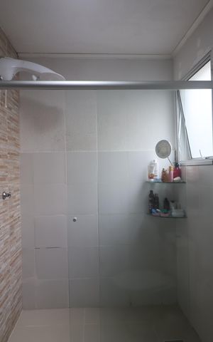 Apartamento à venda com 47m², 2 quartos e 1 vagaBanheiro 