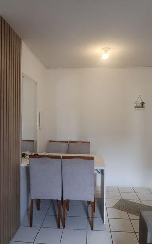 Apartamento à venda com 47m², 2 quartos e 1 vagaSala