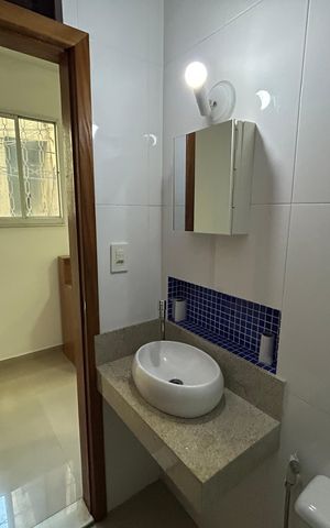 Casa para alugar com 54m², 2 quartos e sem vagaBanheiro
