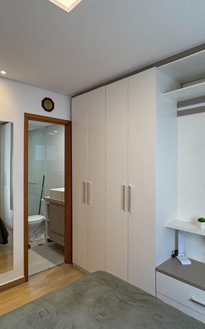 Apartamento à venda com 77m², 3 quartos e 2 vagas Apartamento à venda com 77m², 3 quartos e 2 vagasSuíte