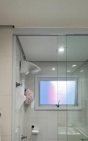 Apartamento à venda com 77m², 3 quartos e 2 vagas Apartamento à venda com 77m², 3 quartos e 2 vagasBanheiro da Suíte