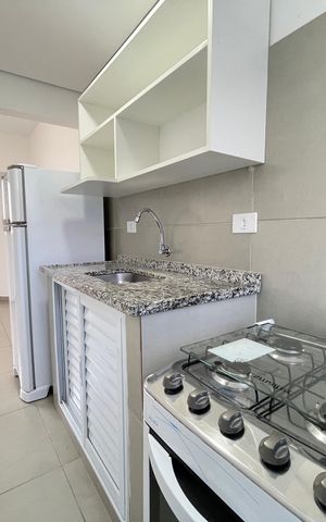 Studio para alugar com 30m², 1 quarto e sem vagaCozinha