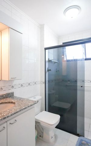 Apartamento à venda com 121m², 3 quartos e 1 vagaBanheiro da suíte
