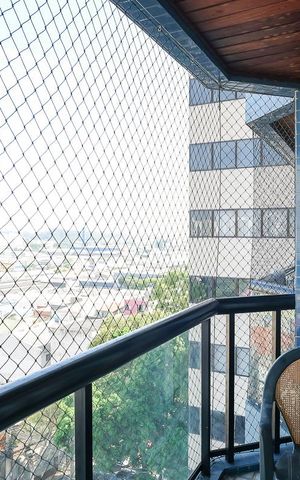 Apartamento à venda com 121m², 3 quartos e 1 vagaVaranda da sala