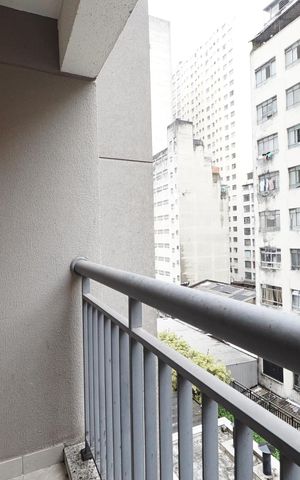 Apartamento para alugar com 35m², 1 quarto e 1 vagaVaranda