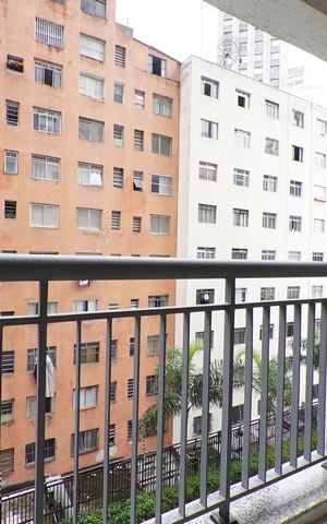 Apartamento para alugar com 35m², 1 quarto e 1 vagaVaranda