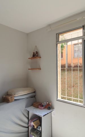 Apartamento à venda com 55m², 3 quartos e 2 vagasQuarto 2